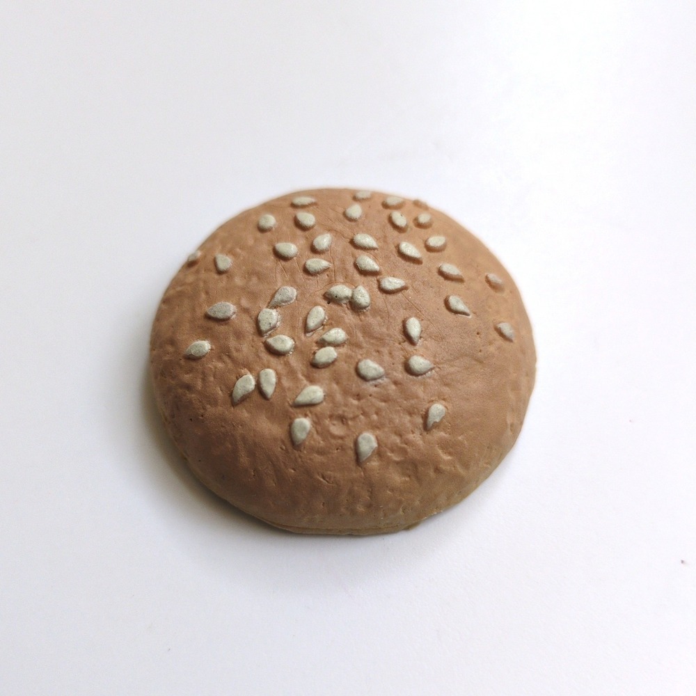 Vtg‎ 1996 American Girl Pleasant Company Birthday Cookout Food Burger Bun Top